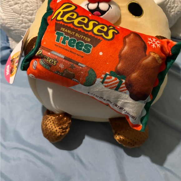 Snackles Christmas Reindeer & Reese’s Peanut Butter 14” Soft Plush Multi color - Picture 5 of 7